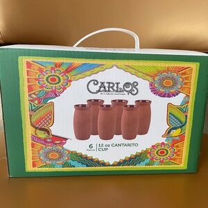 6pcs 12oz Cantarito Cups